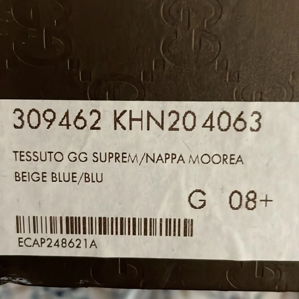 Authentic Gucci men’s low top sneakers